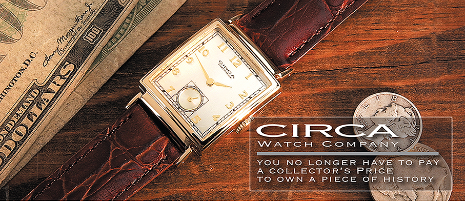 Vintage watch company clearance